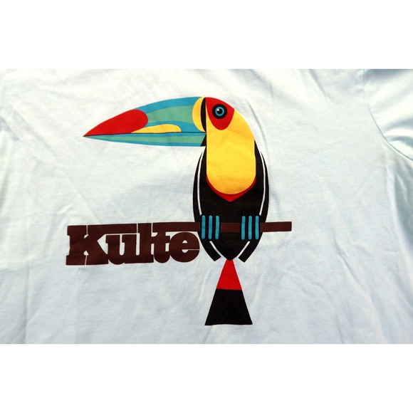 Kulte‎ France Toucan Green T Shirt Women's Size M - Picture 3 of 8